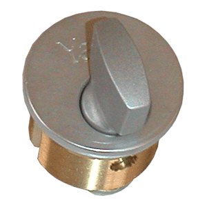 4031 Round screw in thumbturn for aluminium door lock