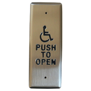 809653 SRS       Narrow DISABLED 'Push to Open' button
