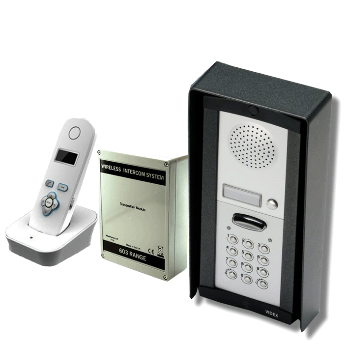 603-8VK 603 wireless audio kit, Videx 8000 series surf. code panel