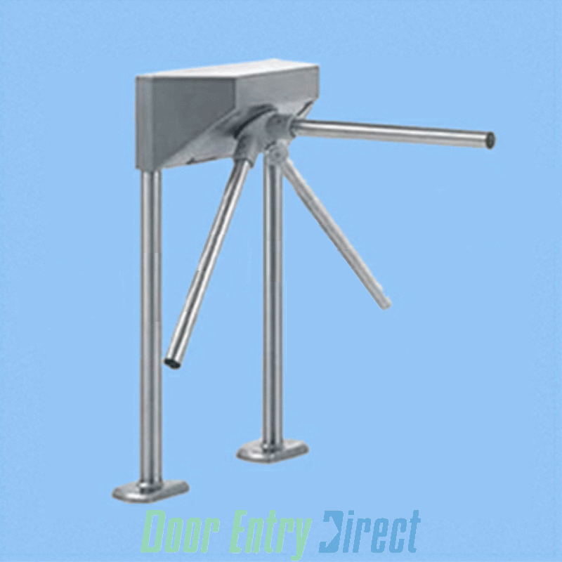 DBL120 BEC Sentry Single Turnstile with Tri Arms
