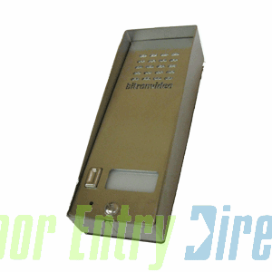 AV1191-001 Minox     1 button s/steel panel c/w spkr         surface