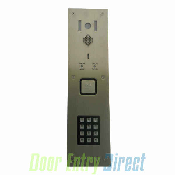 VRVKDDA.01/1 BPT       01 button, s.steel DDA video intercom panel + keyp