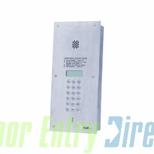 VRAD/300 BPT       stainless steel audio digital panel for system 300