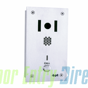 VRV300/1 BPT       01 button, s.steel Sys 300, VR video entry panel