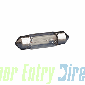 1172 Festoon bulbs 0 6.3x39 mm 12V 3W, for single-plate entrance 