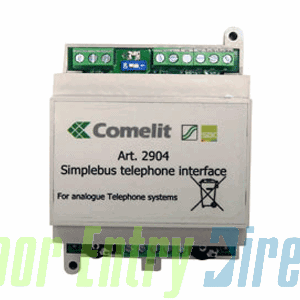 2904 Comelit   Simplebus telephone interface