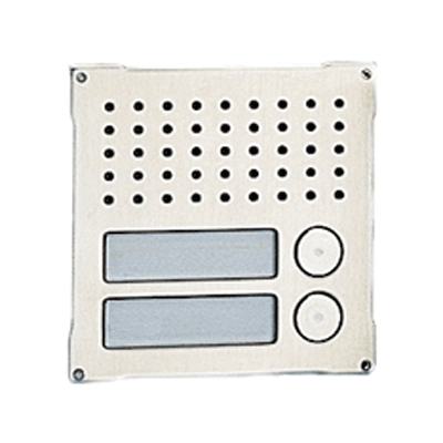 3262/2 Vandalcom stainless steel module with 2 push-buttons