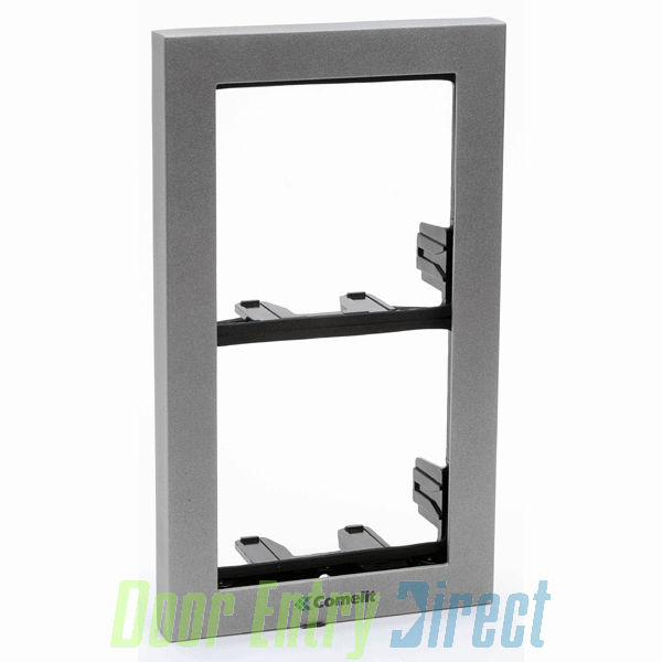 3311/2S iKall     2 Module Holder Frames with Cornices.   Silver