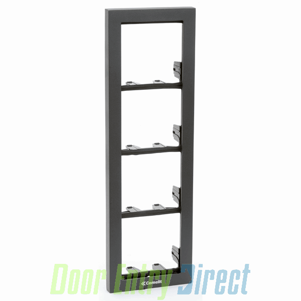 3311/4A iKall     4 Module Holder Frames with Cornices.   Anthracite