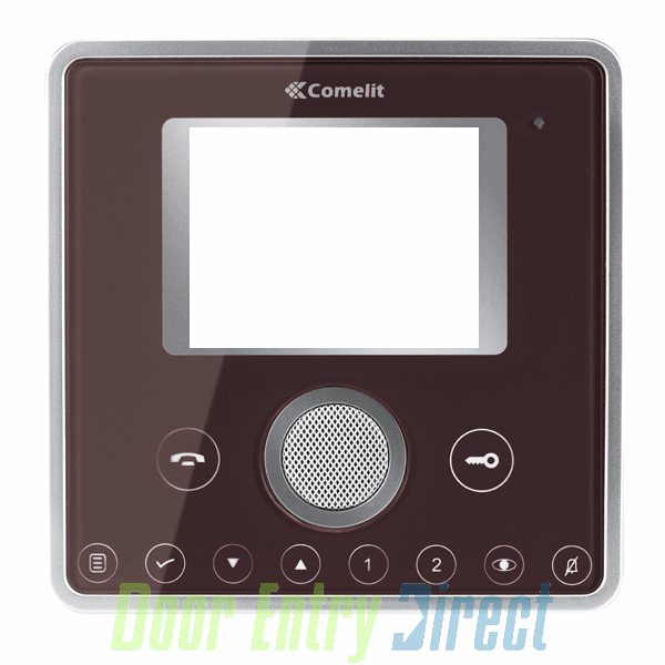 6101C Comelit   front template, 12 push-buttons, Weng colour