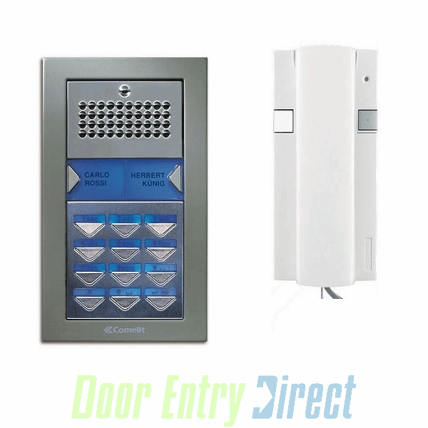 8242S Comelit   2 way Powercom audio door entry kit with code lock