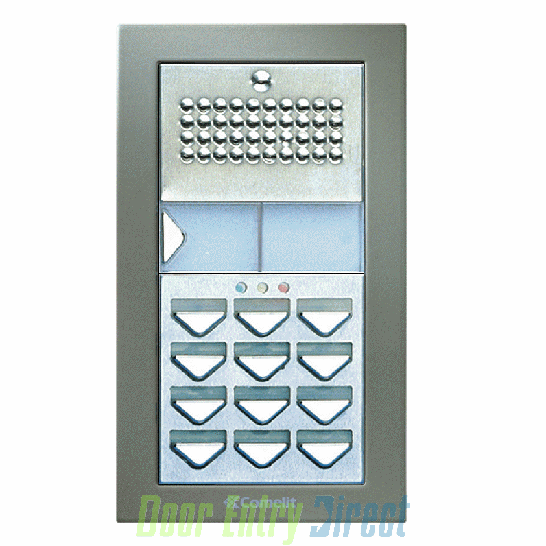 CPTFAK01 Comelit   Powercom 01 button, 4+n audio, keypad panel, flush