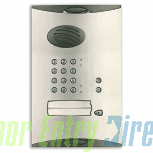 DB721 Vandal resistant cover for 1 button door station with keypad