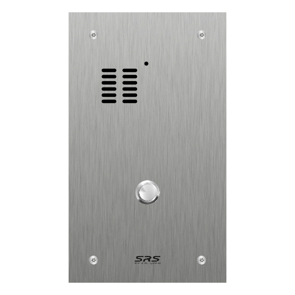 ES01A/S/F Comelit   01 button, s.steel, audio panel, flush