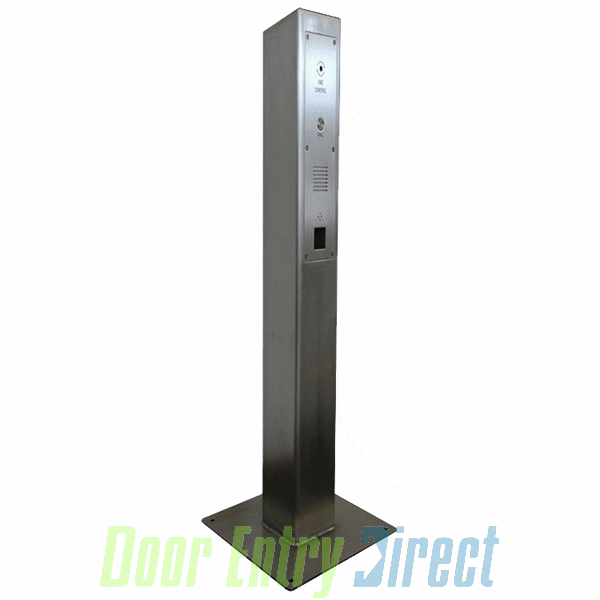 POST-SQR Pedestal  Square post for foor entry panel - 1500 x 150mm sq