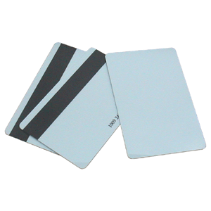 22400 Plain white magnetic card suitable for image print - encoded