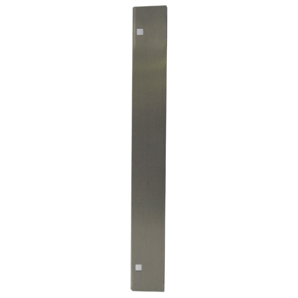 617301 Universal lock protection plate -  stainless steel