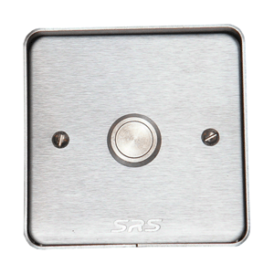 80912S SRS       stainless button    'blank'   surface   N/O, 90x90