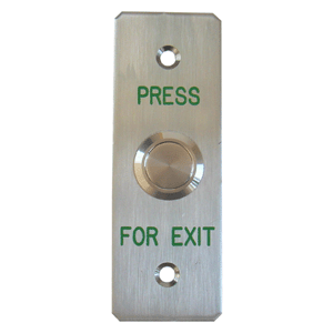 80927 Flush     s/steel exit button              PTE    100x35