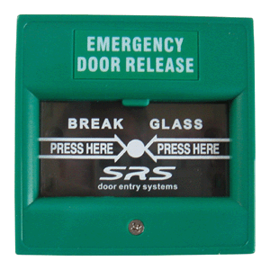 D108 SRS       Break Glass unit              1 pole    GREEN