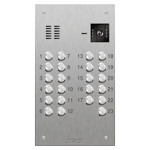 4623 23 button S Steel video panel                     size D