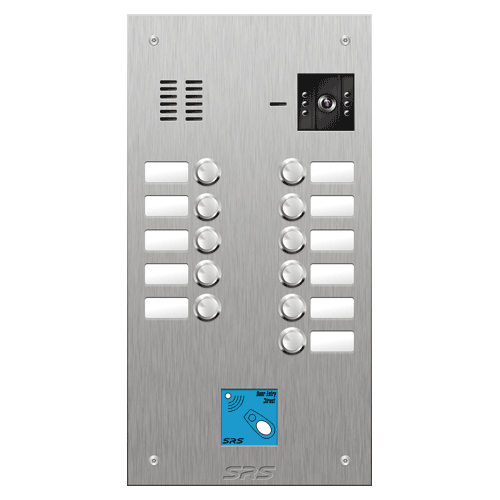 4811/08 11 button vandal resist S Steel video panel, prox.  size D1