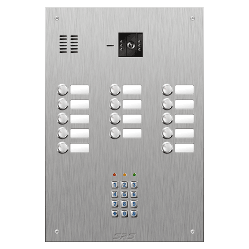 4814/05 14 button vandal resist S Steel video panel, keypad size D4