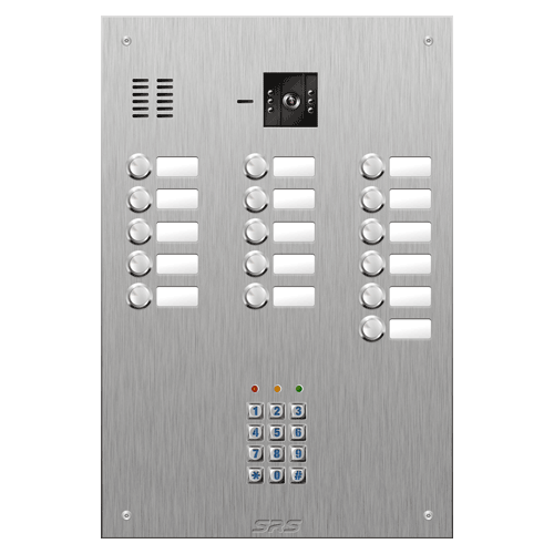 4816/05 16 button vandal resist S Steel video panel, keypad size D4