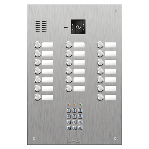4820/05 20 button vandal resist S Steel video panel, keypad size D4