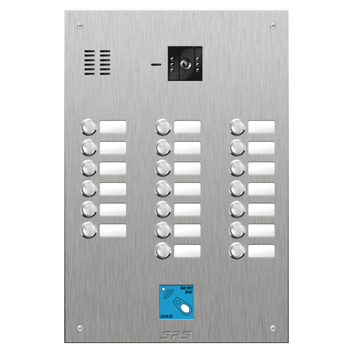4820/08 20 button vandal resist S Steel video panel, prox.  size D4