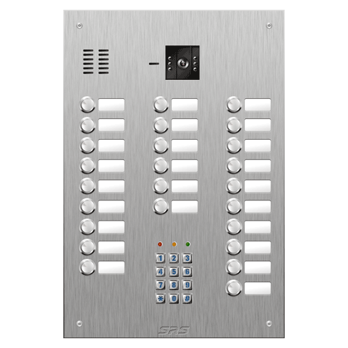 4825/05 25 button vandal resist S Steel video panel, keypad size D4