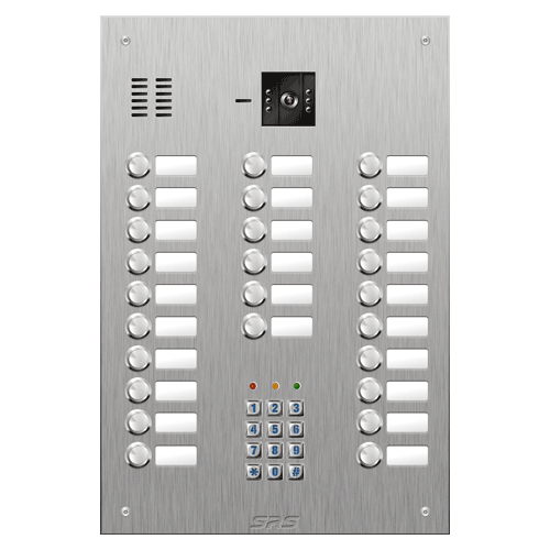 4826/05 26 button vandal resist S Steel video panel, keypad size D4
