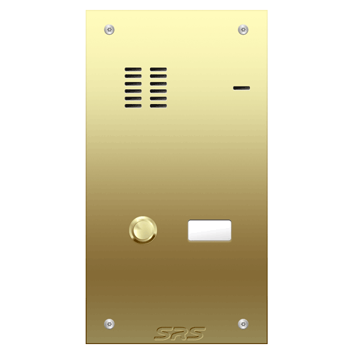 6201 01 way VR audio brass   panel, name wind.         size A