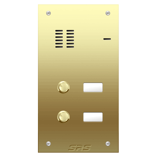 6202 02 way VR audio brass   panel, name wind.         size A
