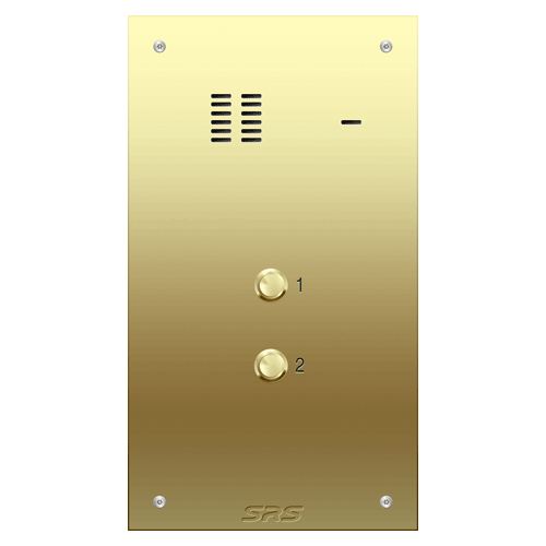 6302 02 way VR audio brass   panel,                    size D
