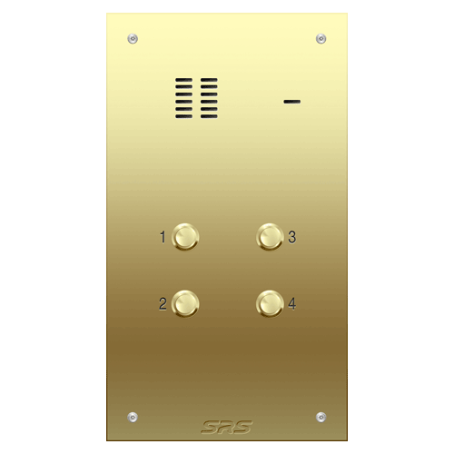 6304 04 way VR audio brass   panel,                    size D