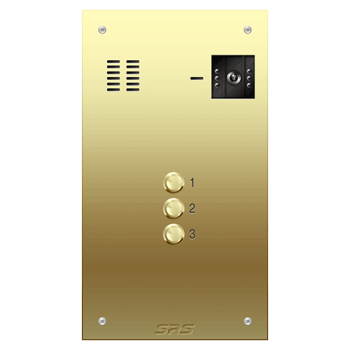 6603 03 way VR brass  video panel,                     size D