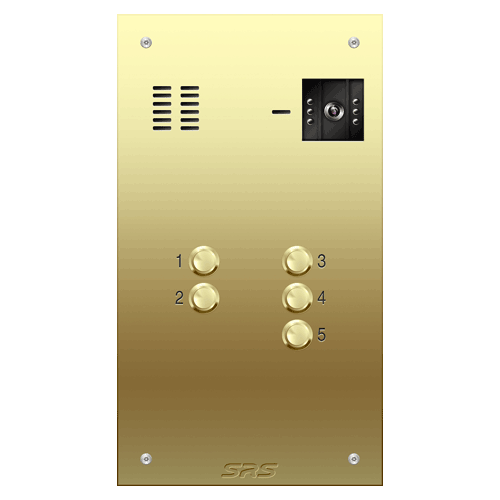 6605 05 way VR brass  video panel,                     size D
