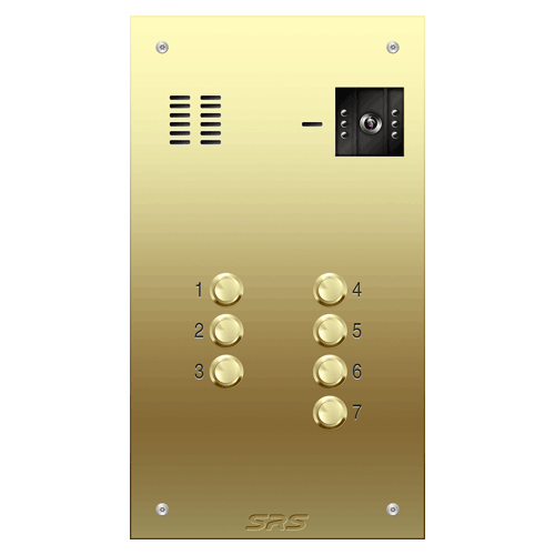6607 07 way VR brass  video panel,                     size D