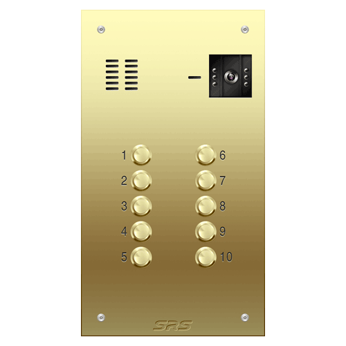 6610 10 way VR brass  video panel,                     size D