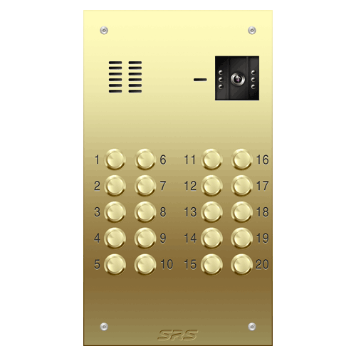 6620 20 way VR brass  video panel,                     size D