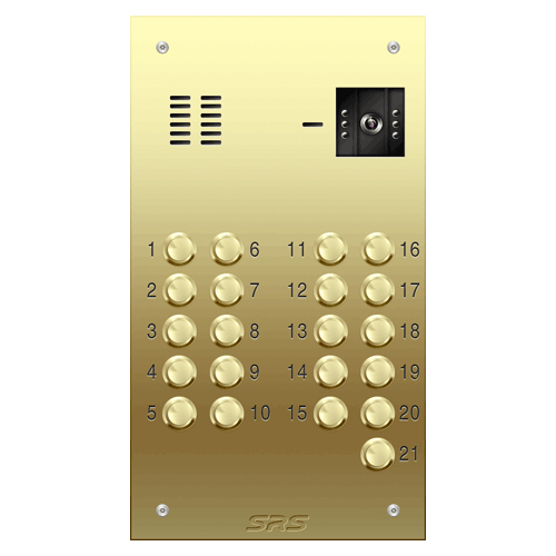 6621 21 way VR brass  video panel,                     size D