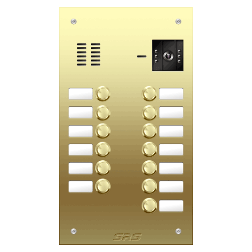 6813 13 button Brass   video panel,         name win.  size D