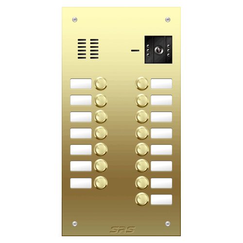 6815 15 button Brass   video panel,         name win.  size D1