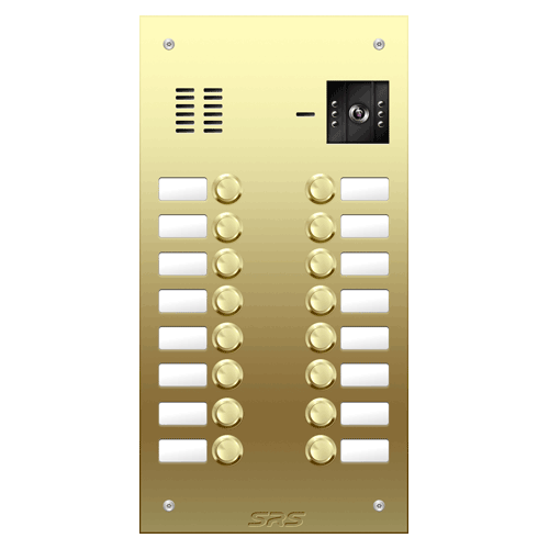 6816 16 button Brass   video panel,         name win.  size D1