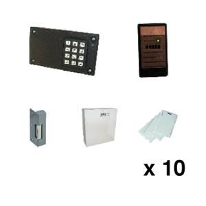 KDC250PR DC250 kit Proximity   Reader, DC250, PSU, Release & 10 cards