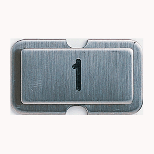 NPS01 Stainless steel name plate engraved      1