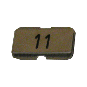 NPS11 Stainless steel name plate engraved     11
