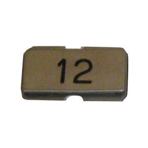 NPS12 Stainless steel name plate engraved     12