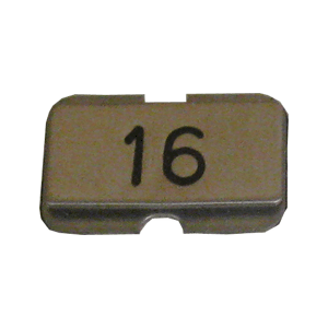 NPS16 Stainless steel name plate engraved     16
